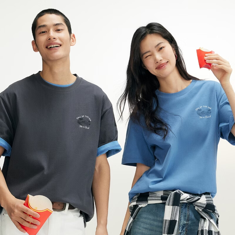 杰克·琼斯(JACK&JONES)夏季短袖男士T恤合集 226201109E44黑砂色 S (170)