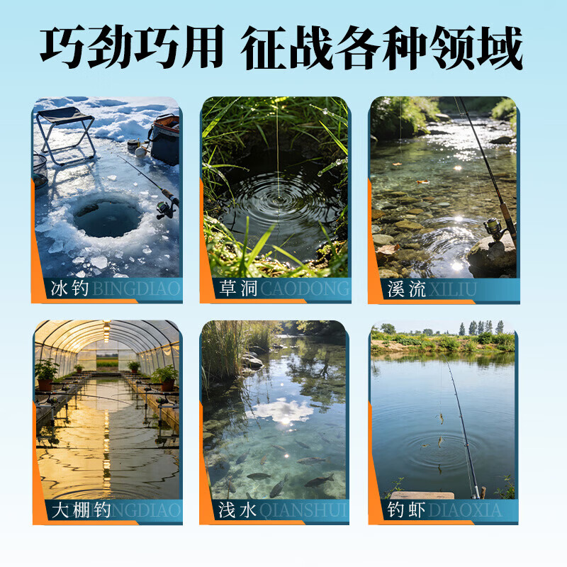 迎创渔具用品【精选直供】超醒目高灵敏加粗尾小物漂短鱼漂短浮漂轻口鲫鱼漂浅 YK-02浅水短漂【吃铅1g】3目2目粗 1支【管装】