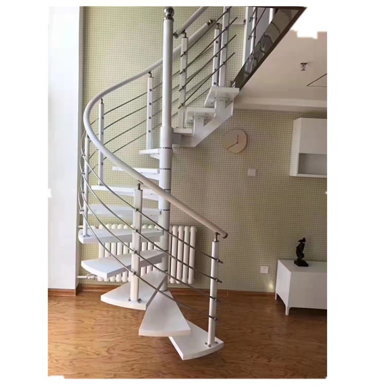 onevan 中柱旋转楼梯 定制别墅阁楼复式楼梯室内公寓整体组装式