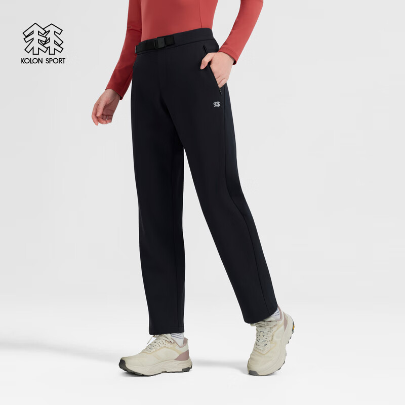 KOLON SPORT/可隆户外软壳裤 女士透湿远红外防风复合软壳裤
