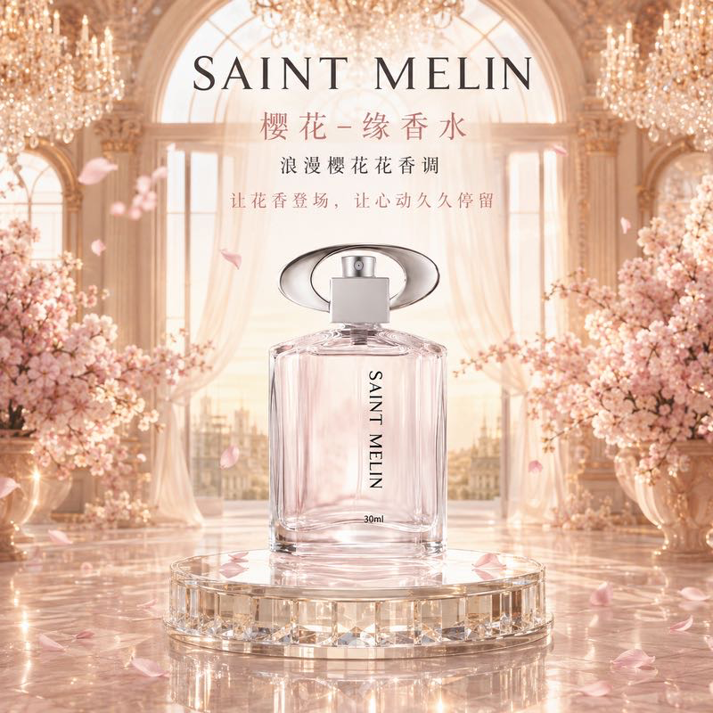 圣美伦(Saint Melin)浪漫女士香水缘香水樱花香调持久淡香自然生日礼物送女友礼物 缘 30ml