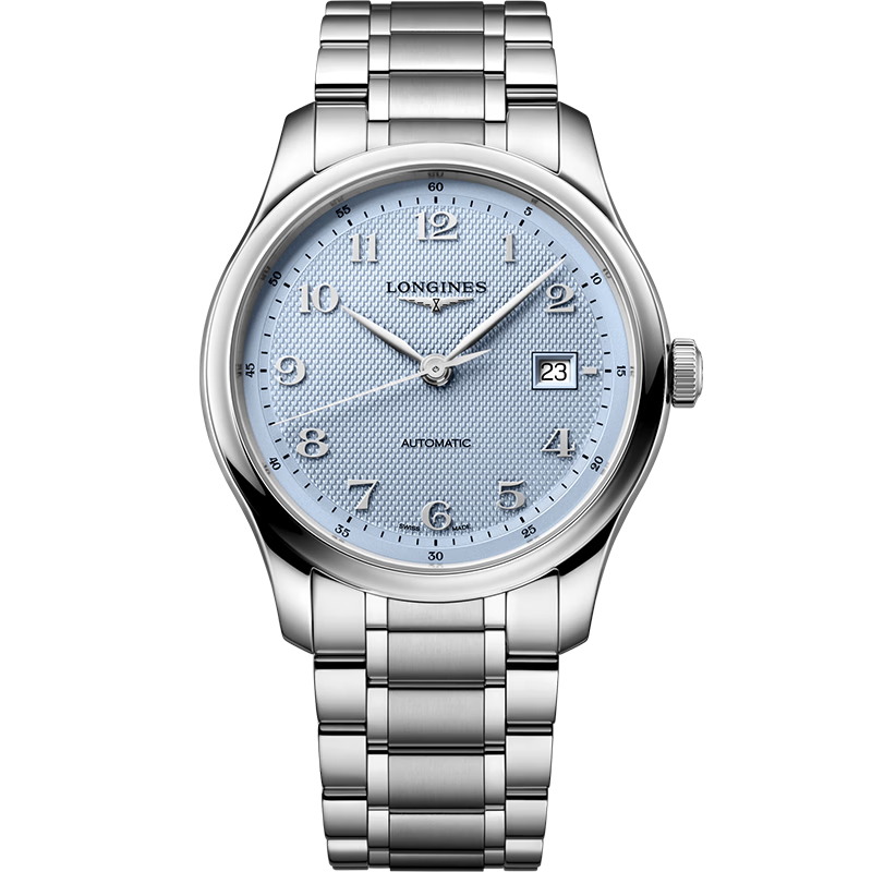 浪琴（LONGINES）瑞士手表 名匠系列 男士新款钢带机械表 L29504996