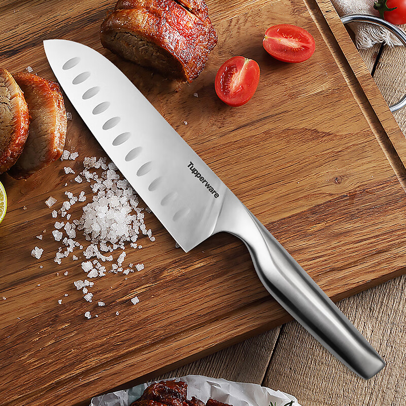 特百惠(tupperware) 大师系列精钢刀具菜刀片刀 熟食刀