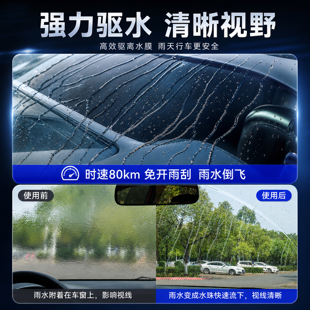 CIEANBRO日本水弹丨杰净兄弟硅胶镀膜雨刮超拨水静音顺滑汽车前挡风雨刮片 杰净兄弟硅胶镀膜雨刮【下单备注车型年份】 德系车专用一对【备注车型 + 年份】
