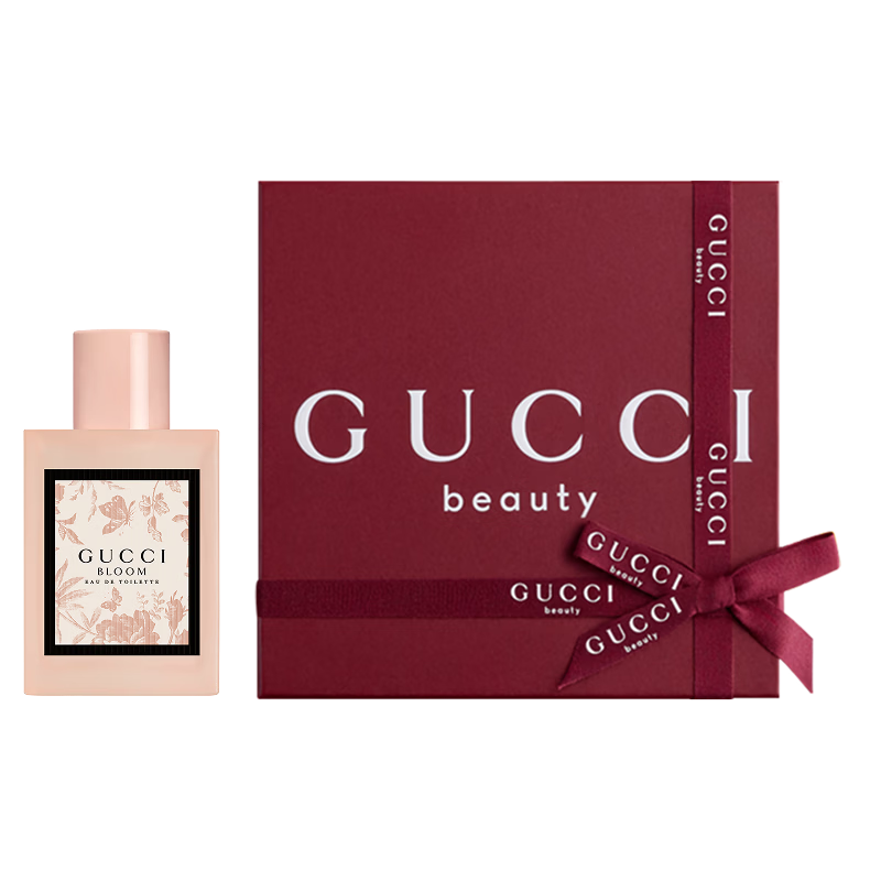 古驰（GUCCI）花悦女士淡香水礼盒50ml 生日礼物送女友送老婆