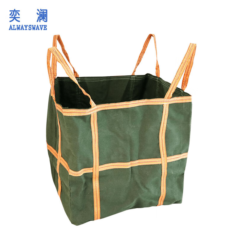 奕澜帆布吨袋小号1吨集装袋吨包2吨太空袋工业吊装袋工程吊包软托盘