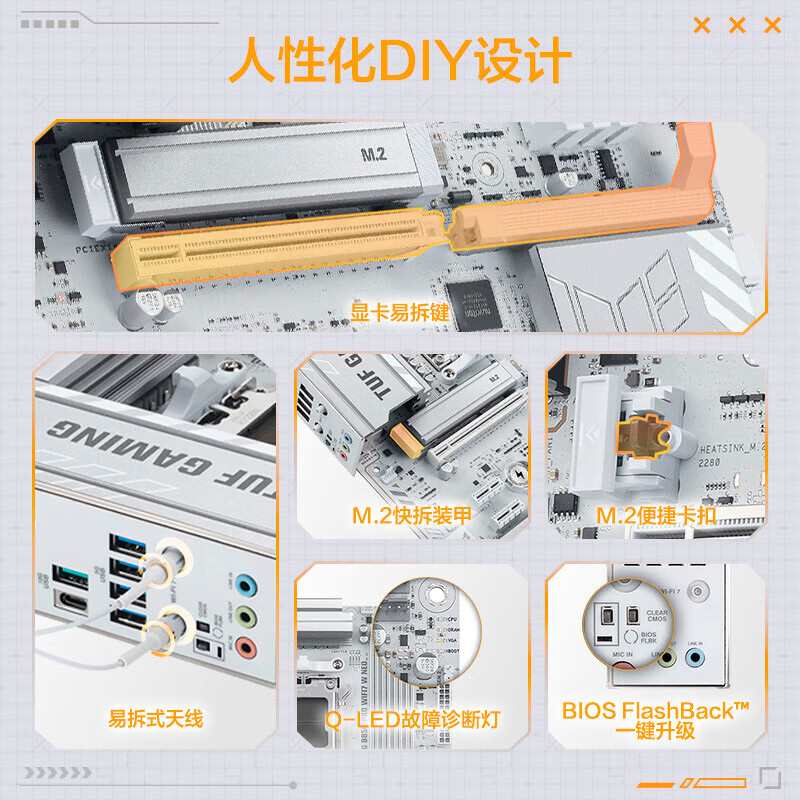 华硕 TUF GAMING B850-PRO WIFI7 W NEO 图 6