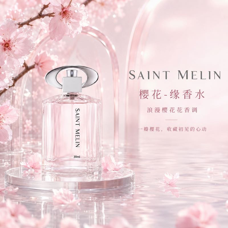 圣美伦(Saint Melin)浪漫女士香水缘香水樱花香调持久淡香自然生日礼物送女友礼物 缘 30ml