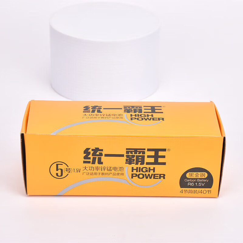 【户外必备配件】适用 挂钟/摇控器/体脂秤/无线鼠标/玩具等 统一霸王【7号电池/2粒装】