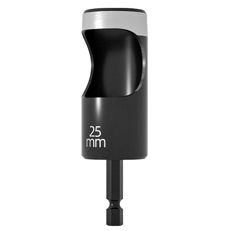 古德利電動皮帶沖打孔器電動沖子圓沖皮革腰帶塑料紙板打孔神器圓形沖子 電動皮帶沖【25mm】1支