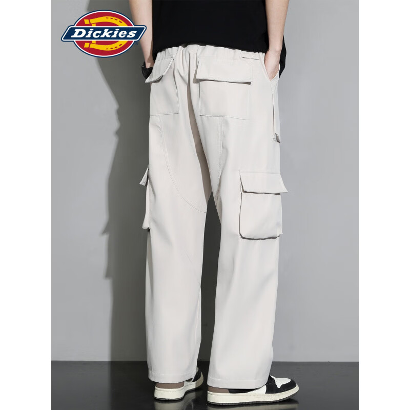 Dickies美式复古休闲裤男士2026秋季新款宽松直筒潮牌运动时尚长裤子男装 黑色 【官方正品】 4XL 【建议195-215斤】