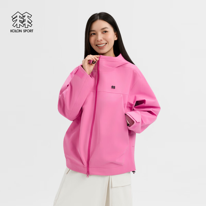 KOLON SPORT/可隆户外冲锋衣 耐磨透湿防水防风OBLI-K露营冲锋衣
