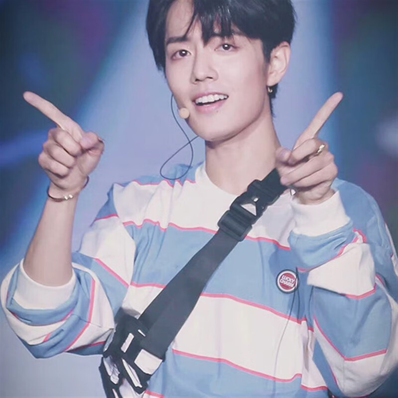 i袖t恤卫衣服小飞侠男女闺蜜情侣装薄外套夏季宽松 蓝白 蓝白条纹肖战