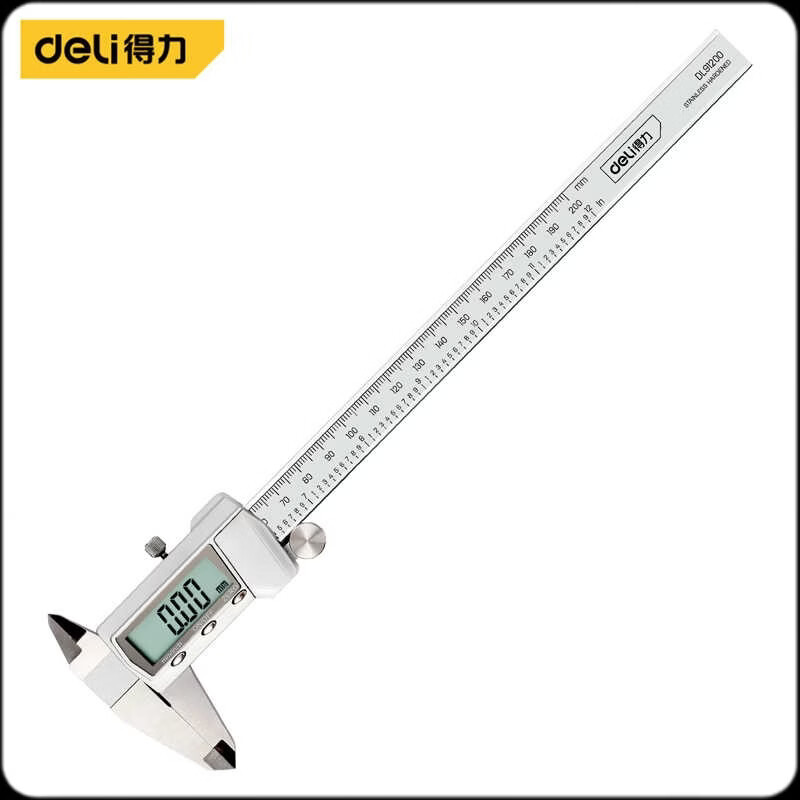 KBTAHC其他家工具DL91200高精度电子数显游标卡尺 数显卡尺0-200mm 银色