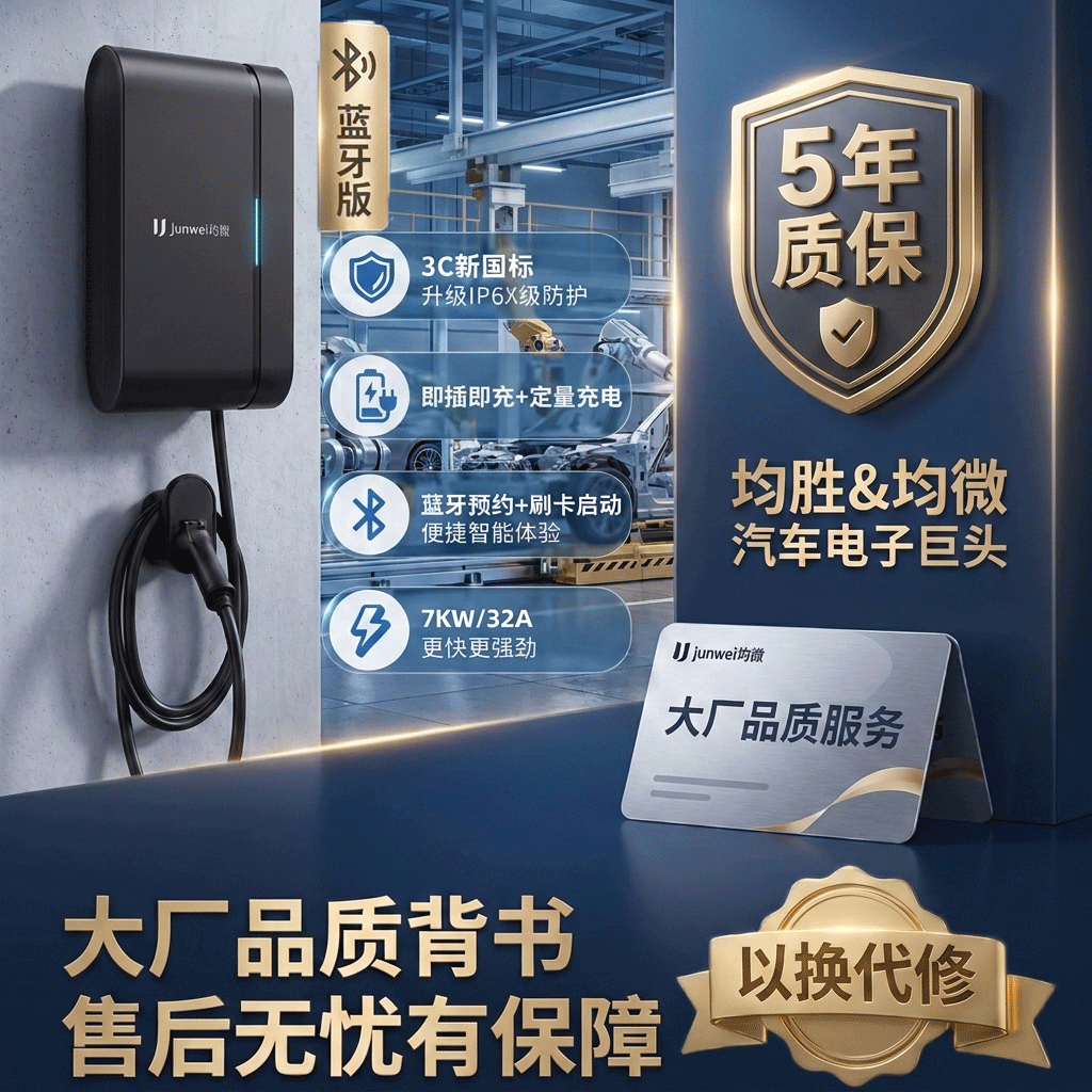 腾势原厂腾势D9智能充电桩枪器Z9GT N7 N89原装新能源便捷家用7KW交流 7米枪线7千瓦腾势原厂 10米基础安装