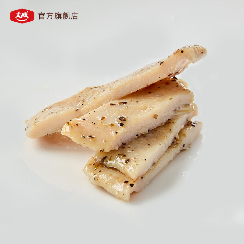 大成香煎鸡排早餐半成品鸡胸肉空气炸锅食材速食鸡排烧烤三明治鸡肉扒 (10片)蜜汁黑椒360g*2【福布斯中国年度影响力产品】