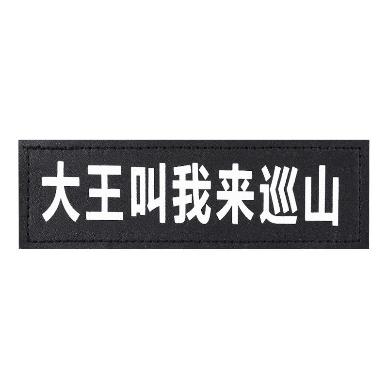 驭兽 狗狗胸背带宠物用品创意个性魔术贴 防爆冲胸背带用 黑色定制款魔术贴2对高性价比高么？
