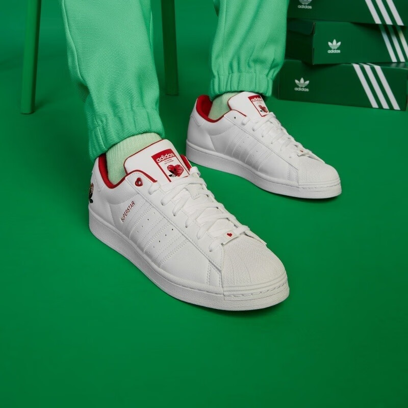 三叶草(adidas)superstar 贝壳头男女运动休闲鞋 gw4416 41