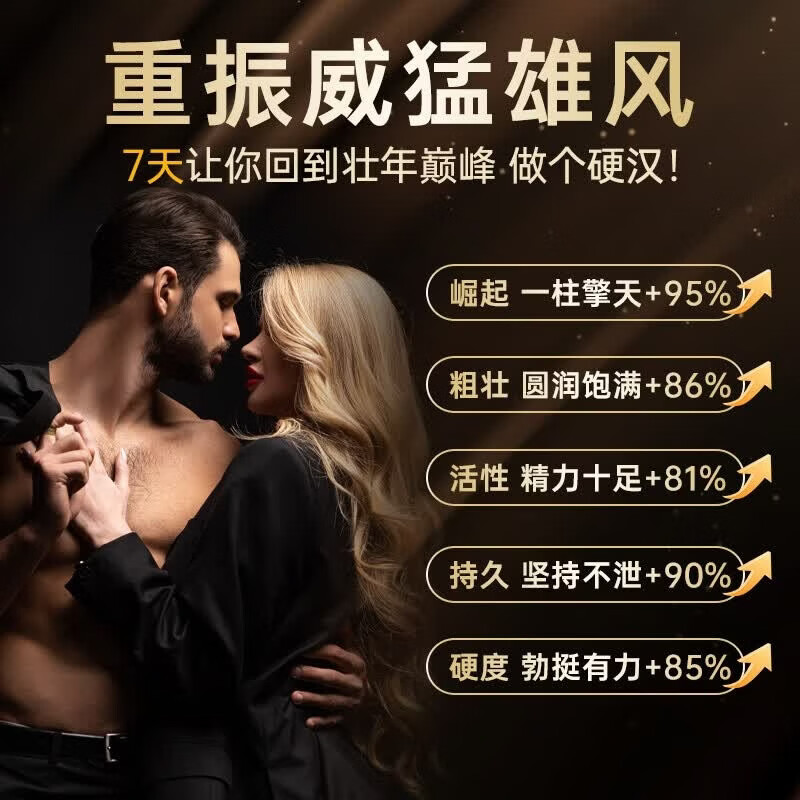 Yejeon精氨酸生精补肾大粗久睾酮素促睾酮补肾壮阳淫羊藿男士备孕 1瓶体验装【激活战力】