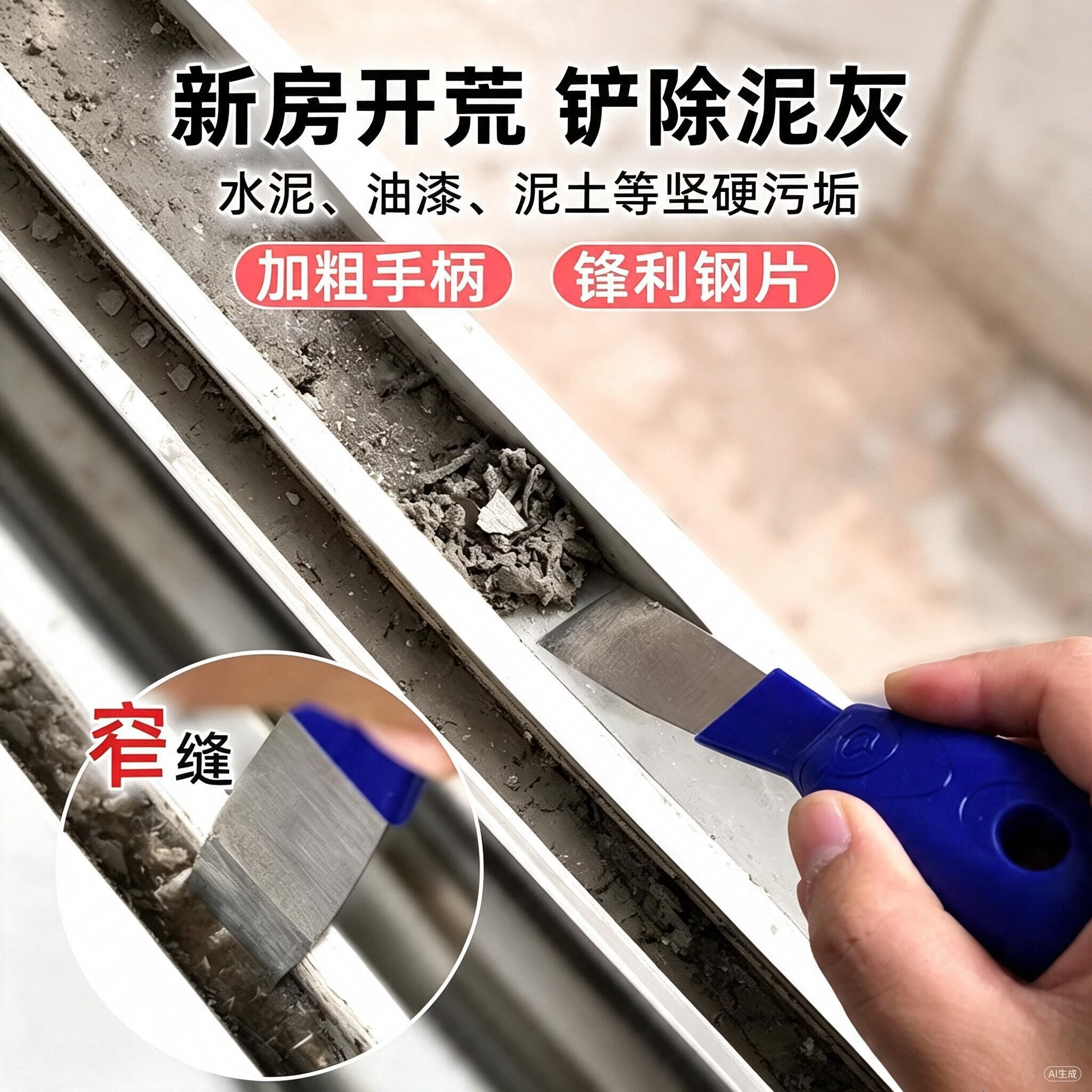 NVE窗户槽沟清洁神器清理缝隙灰尘洗窗户缝隙神器刷子凹槽死角工具刷 【窗户凹槽专清8件套】高效清洁深入缝隙微缝可清