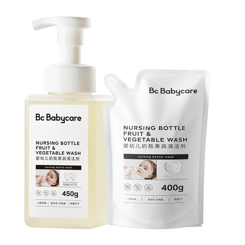 ���ڲ�����babycare���������ƿ������ƿ��ϴ��Ӥ���;���ϴҺ����ϴ�ྫ 850g 54.81Ԫ(������)