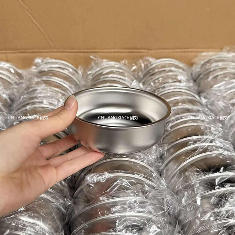 CRHMMFLF304不锈钢蒸菜蒸蛋小碗鸡蛋羹婴幼儿辅食蒸碗甜品点心碗儿童汤碗 大号碗12.5cm*4.3cm【一个】餸