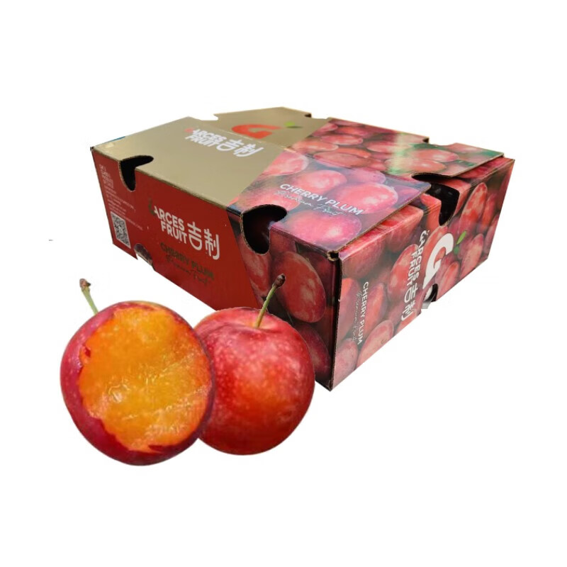 瀚部智利进口樱桃李纯甜红李子爆甜脆口凤凰血李新鲜时令孕妇水果 1斤