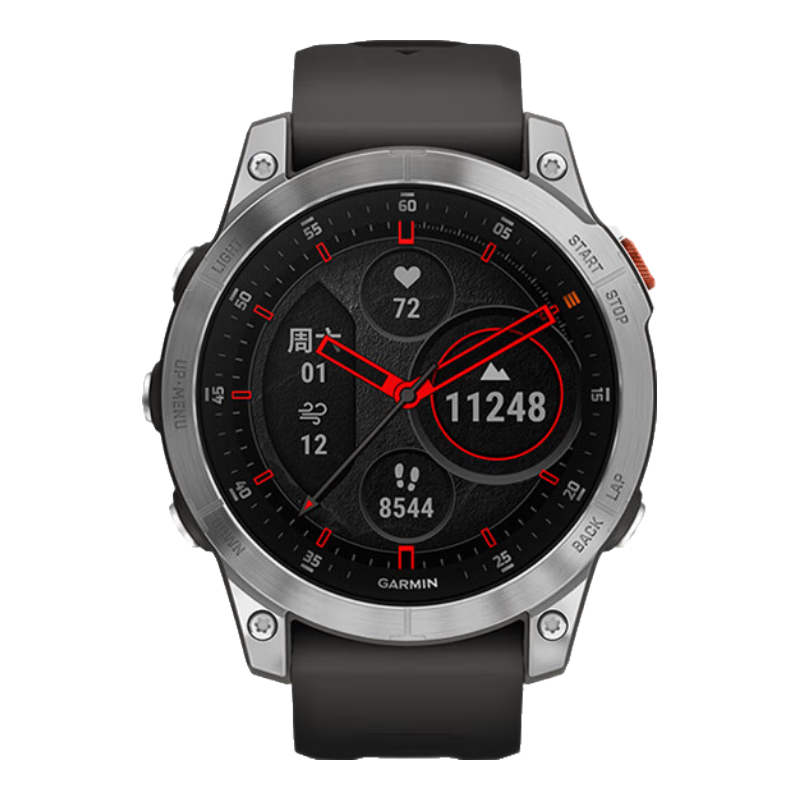 ������GARMIN��EPIX����ʱ����Ѫ�����֧��NFC/GPS�����˶��ֱ� ��Ӣ��ʯī��