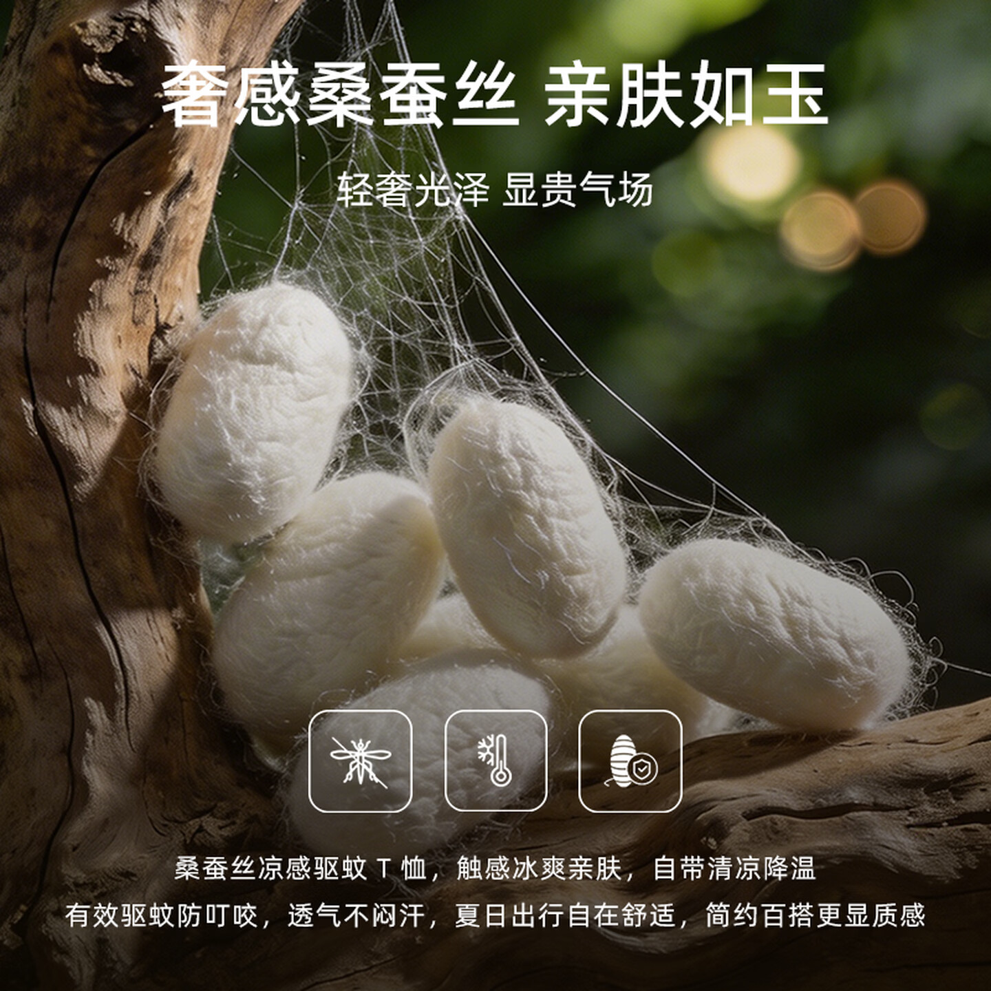 比华利保罗【生日礼物】26春夏商场男士短袖奢柔polo衫抗菌T恤桑蚕丝送爸爸 37芥黄 M
