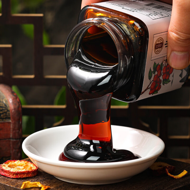 山楂六物膏300克  鸡内金膏滋批发儿童消食瓶装 膏滋膏方 淳滋堂山楂六物膏(300克方瓶) 两瓶装