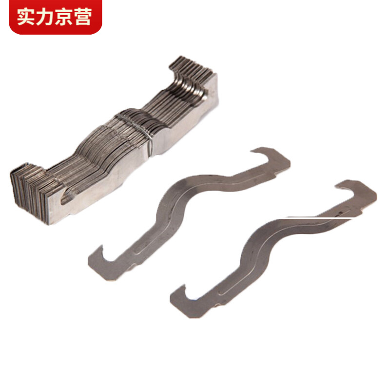 卡山字卡pvc线管管卡丝杆勾卡不锈钢卡片2025 k20弹簧卡(100个一包)