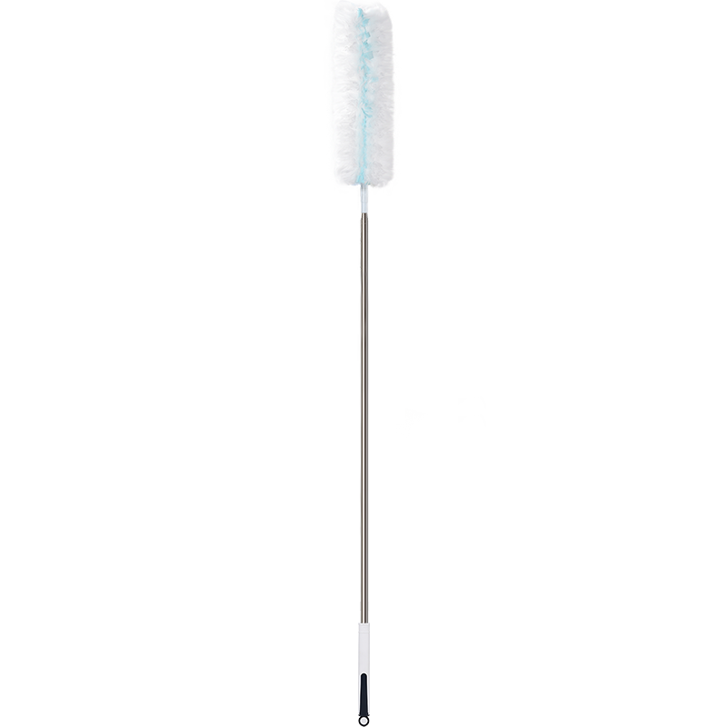 寶家潔（BAOJIAJIE）家用靜電除塵撣一次性雞毛撣子可伸縮屋頂蜘蛛網(wǎng)掃天花板除塵工具 1.4m可伸縮除塵撣+6撣頭+掛鉤 1個(gè)