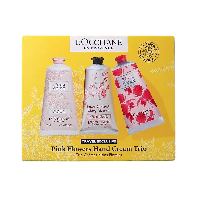 欧舒丹(L'OCCITANE)欧舒丹护手霜乳木果新版樱花礼盒保湿滋润留香生日礼物伴手礼送礼 沐浴油500ML