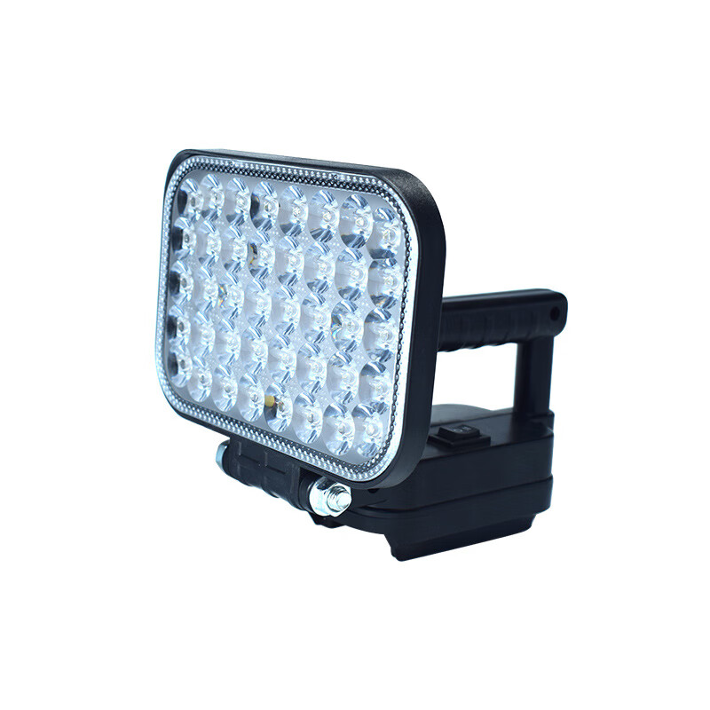 适配东成锂电池工作灯电动扳手20V东城LED应急灯维修灯电动工具灯 适配东城20V电池【双USB】F8