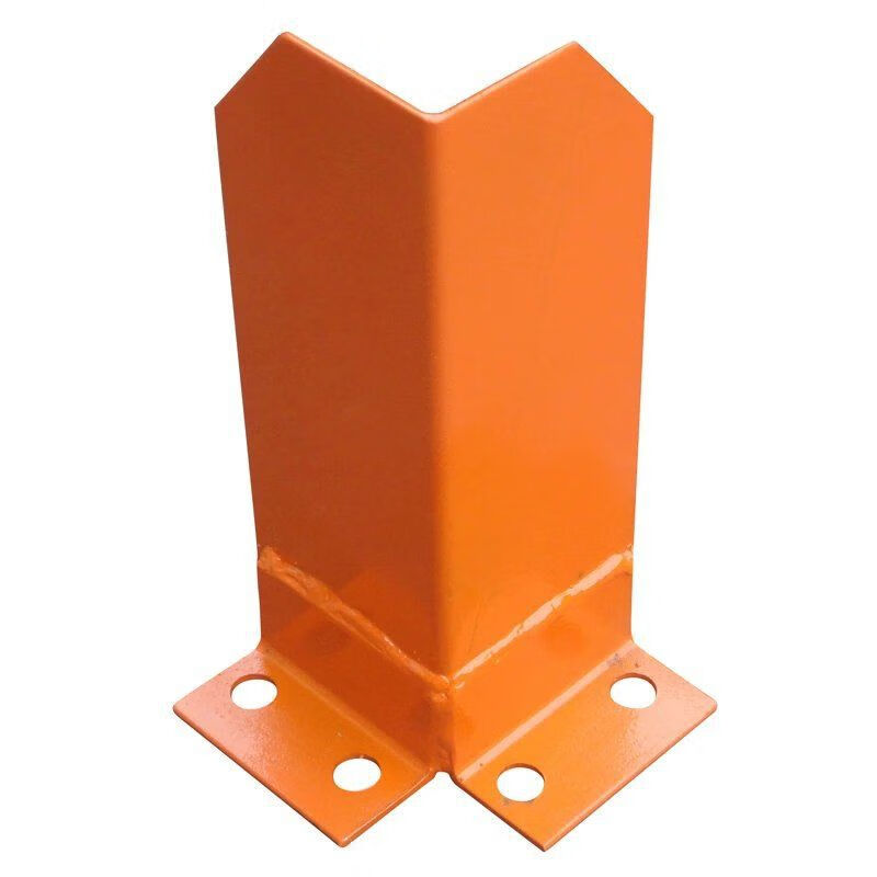 欧曼 货架钢制护角防撞护角立柱护脚底脚加厚钢制货架配件l型护角100