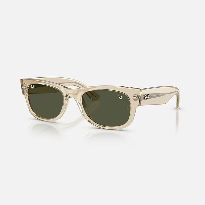 雷朋（RayBan）雷朋男士墨镜星球大战联名太阳镜GROGU MEGA WAYFARER II遮阳眼镜 绿色镜片 非偏光
