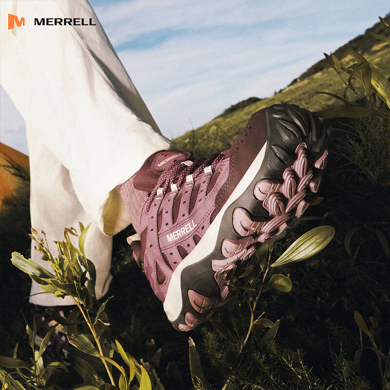 迈乐（Merrell）运动户外AC4 GTX防水男鞋女鞋透气登山鞋徒步鞋防滑耐磨户外鞋 J00005303绛暮紫 女款 38