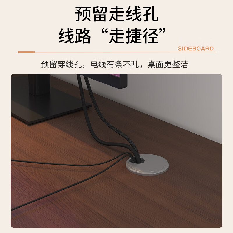 普派家用电脑桌卧室书桌书房办公桌学习桌2026轻奢实木电脑桌带抽带柜 [E0级实木板+单抽]原木色100*50*75cm 送货到家+自行安装
