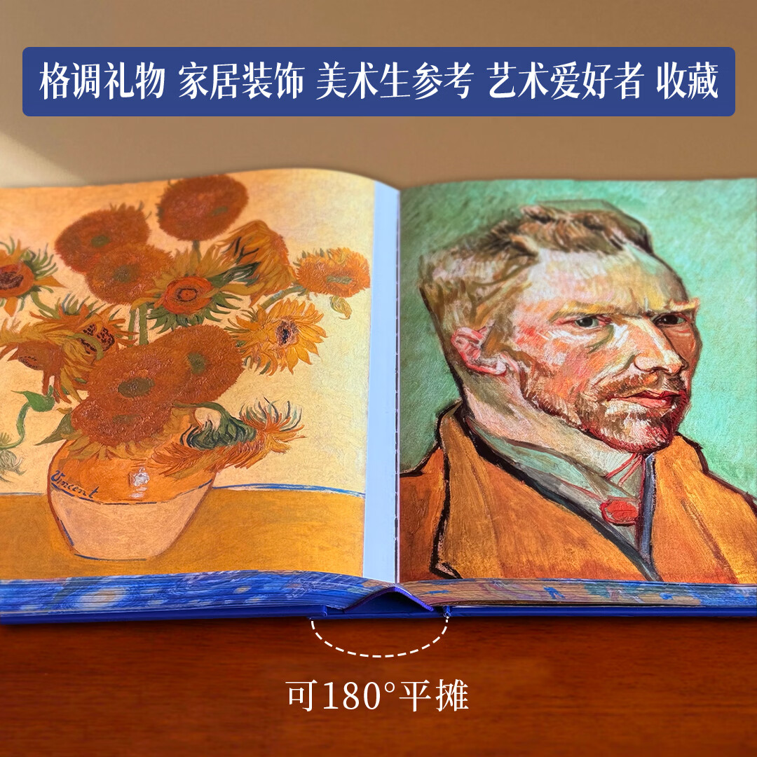 透明梵高 艺术的故事 生日表白礼物 七夕礼物 情人节礼物 复活梵高 私人艺术藏馆 艺术画传 小透明明著送礼必备精装收藏版 标准版(仅含单本画传+明信片)