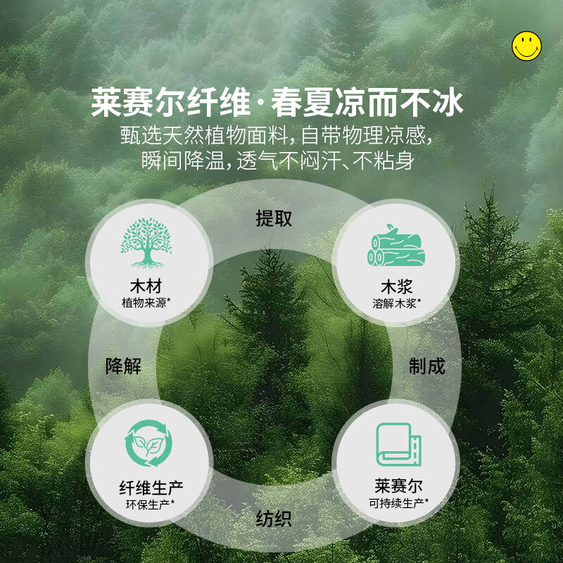 SMILEY法国笑脸四件套床单床笠被套床上用品简约家居 面包黄 1.5-1.8m 床单款 被套200*230cm