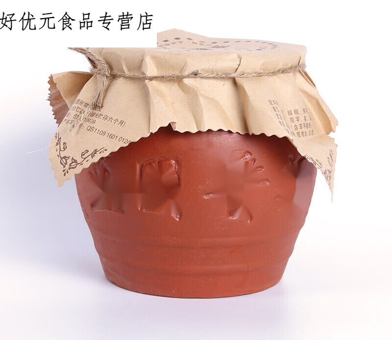 门头沟特产韭园酱菜 韮园酱菜720g 单坛 老北京风味酱菜纯手工