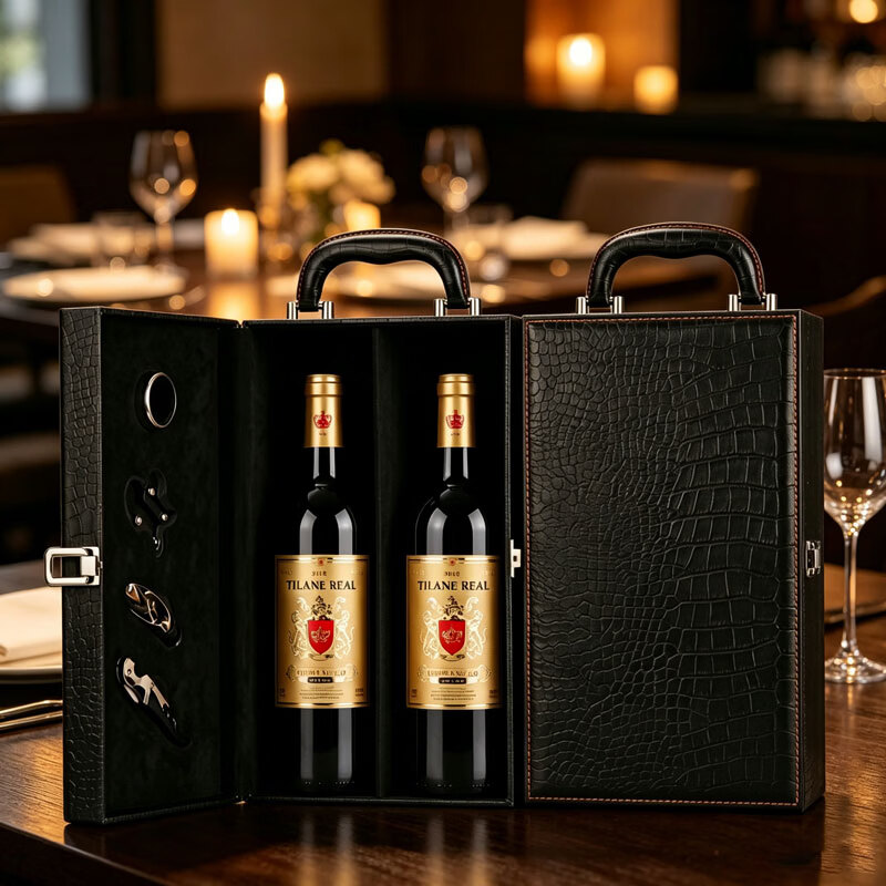 Baronne Maupertuis西班牙原瓶进口干红葡萄酒 原瓶进口 750ml*2 2瓶礼盒装