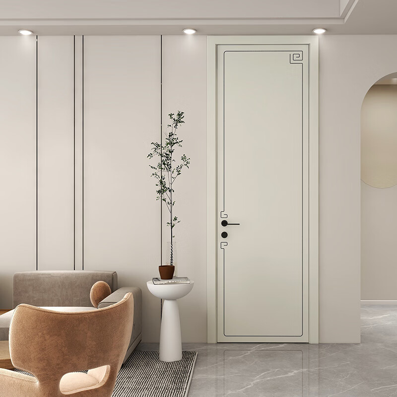 鑫迪木门简约室内门定制套装门房间门卧室门md-3006a