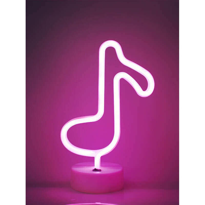 爱心ins少女心房间布置卧室装饰台灯led生日礼物彩盒礼品灯 粉色抖音