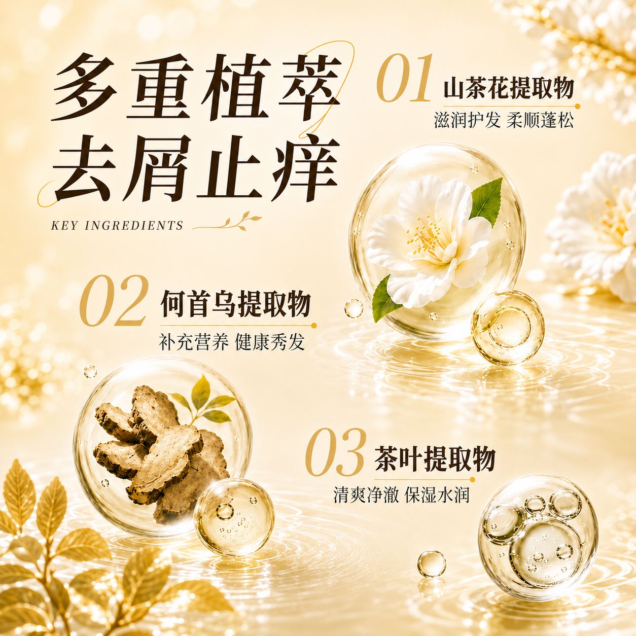 DR.VERYOCE洗发水男女士专用去屑止痒控油持久蓬松留香氨基酸花香洗头膏发露 白茶洗发水850ml-1+白茶沐浴露850ml-1【洗护套装】 商超控油去屑香氛洗发水热卖TOP