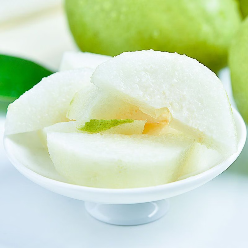 京农超梨子早酥梨青皮梨脆甜薄皮多汁新鲜时令当季甘肃水果孕妇水果整箱 净重4.5斤 5A头茬果 | 单果200g+ 清甜多汁