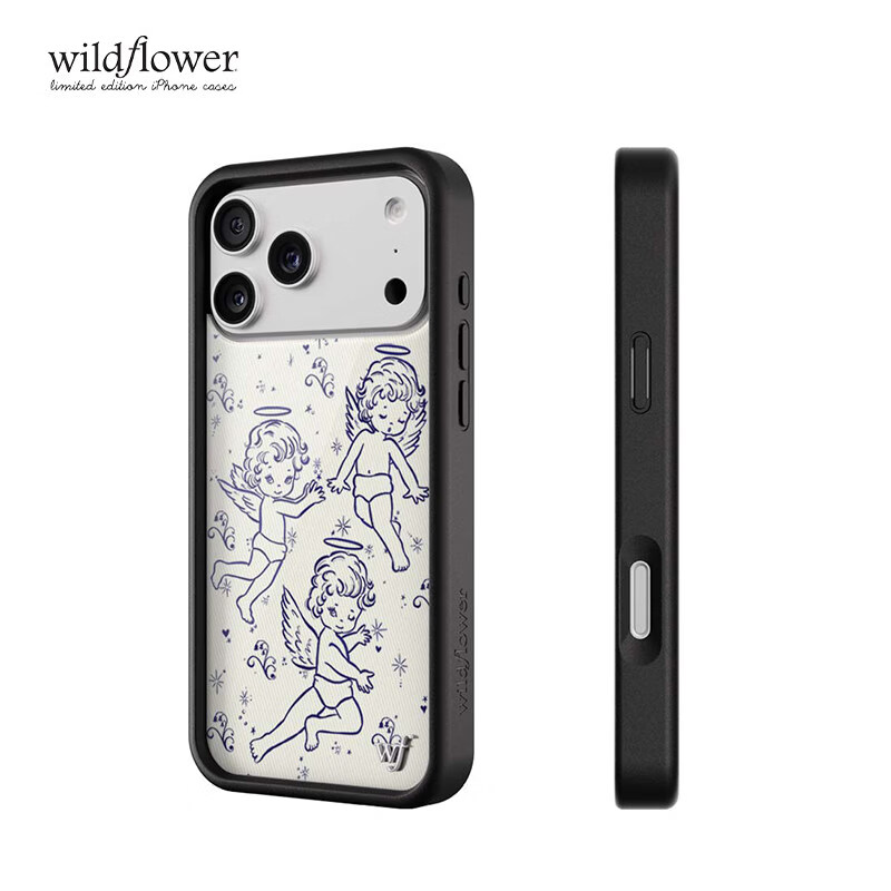 【品牌严选】Wildflower天使手机壳适用苹果iPhone17/16/15/14/13/12/Pro/Max硬壳plus欧美wf新款 天使 iPhone Air