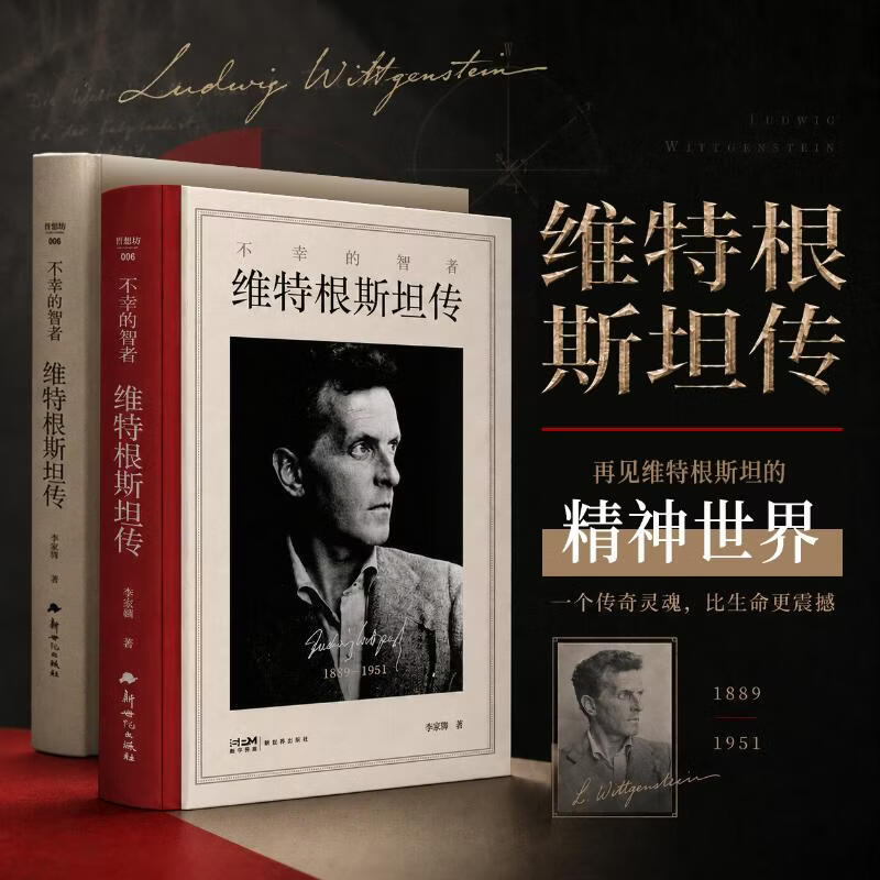 不幸的智者维特根斯坦传 李蒙漪 著 精装 新世纪出版社 书籍 图书