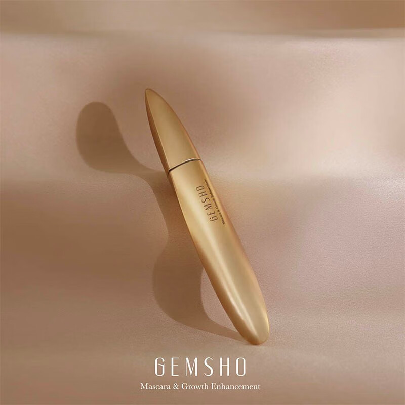 Gemsho睫美秀双效纤长睫毛膏卷翘浓密护根根分明仙子毛定型黑色 黑色 双效纤奢睫毛膏6g/支