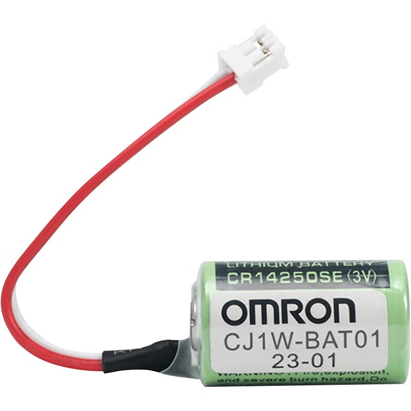 欧姆龙(OMRON)PLC附件电池 单元适配器连接电缆CJ1W-BAT01(3V)
